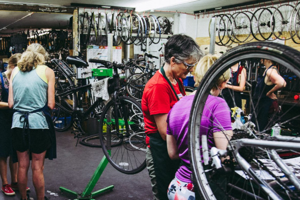 Volunteer Bicycle Mechanic - Raise the Saddle sessions