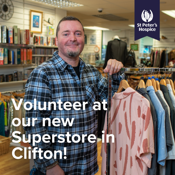 Superstore Shop Floor Volunteer (Fashion or Furniture)