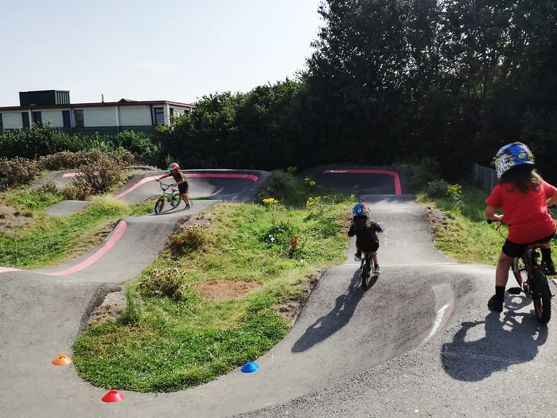 Supporting open access community BMX cycling sessions at Hillfields Pump Track/Park