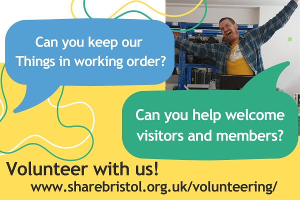 Librarian of Things - Share Bristol Bedminster Library of Things