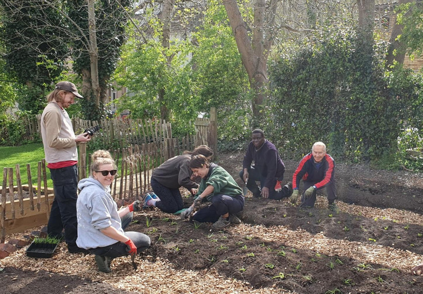 Gardening & Animal Care Support Volunteer: Helping others to garden and looking after our animals