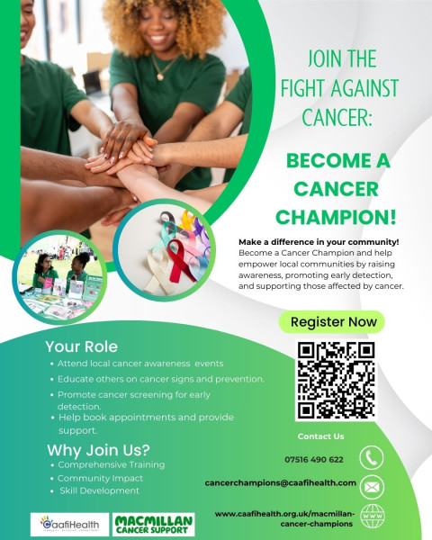 Become a Cancer Champion !!!