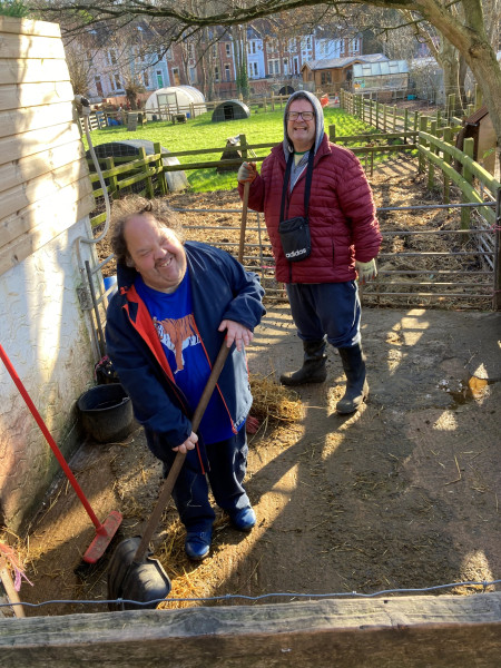 Volunteering with our Green Care Team
