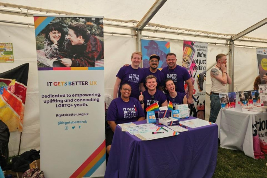Spread a message of hope with LGBTQ+ charity It Gets Better UK at Bristol Pride!