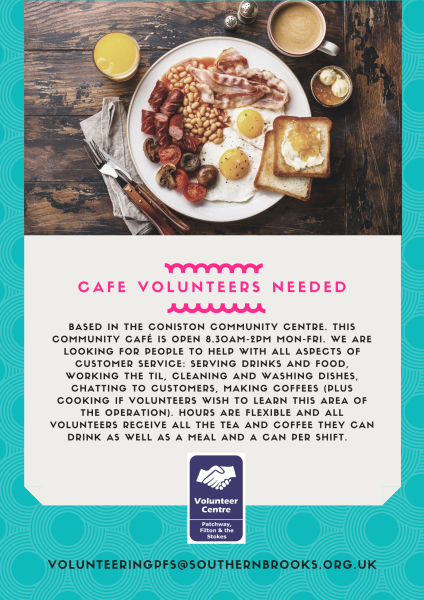 Community Cafe Volunteers Needed