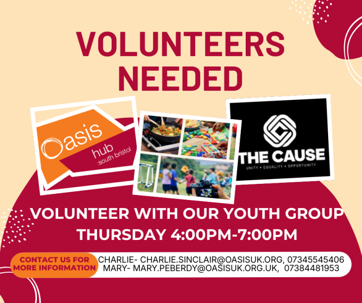 Youth group volunteer