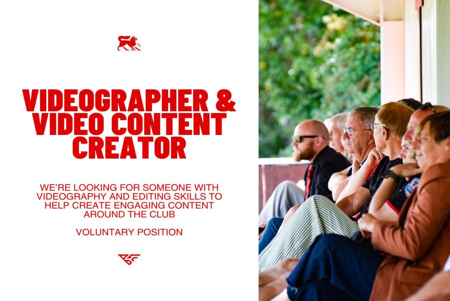 Videographer / Video Content Creator ~ Brislington Football Club ~ Media & Creative Team