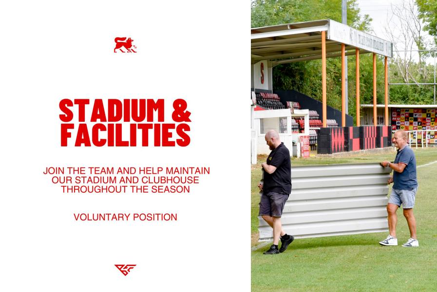 Stadium Maintenance Volunteers ~ Brislington Football Club ~ Operations Team