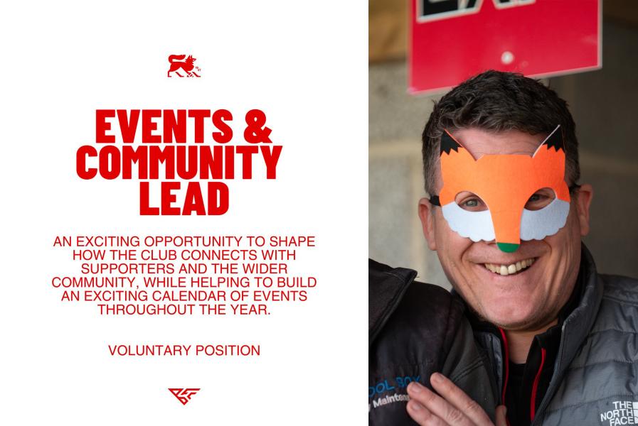 Event & Community Lead Volunteer ~ Brislington Football Club ~ Operations Team