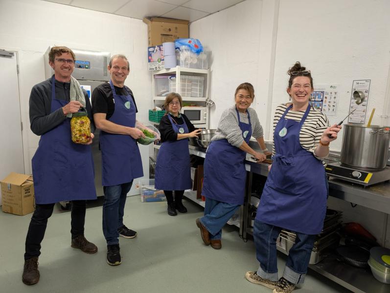 Weekly Community Soup Making at The Vassal Centre
